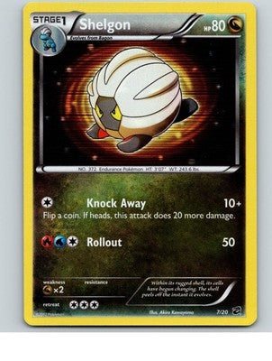 Shelgon 7/20 Holo Rare Dragon Vault Pokemon Near Mint