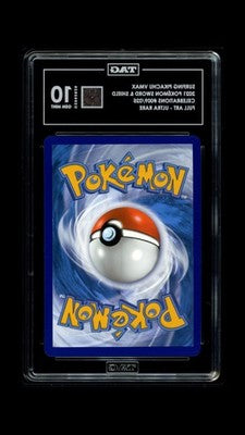 Surfing Pikachu Vmax 009/025 Full Art - Ultra Rare Pokemon TAG 10 Gem Mint