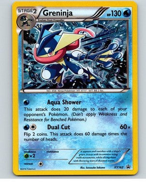 Greninja XY162 Holo Promo XY Promo Pokemon Near Mint