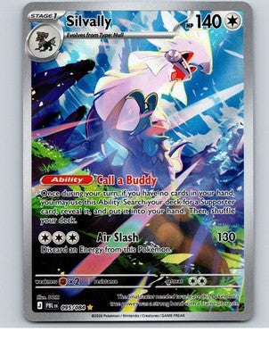Silvally 095/084 Illustration Rare Pitch Black Pokemon Holo Near Mint