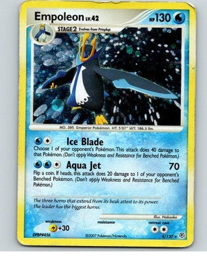 Empoleon 4/130 Holo Rare Diamond & Pearl Pokemon Heavily Played