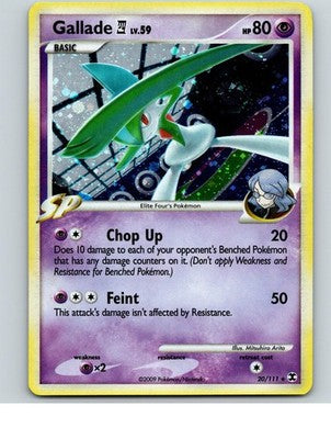 Gallade E4 20/111 Rare Rising Rivals Pokemon Near Mint