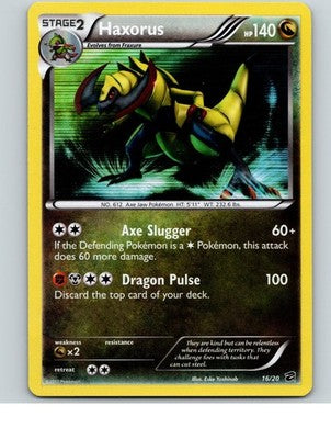 Haxorus 16/20 Holo Rare Dragon Vault Pokemon Near Mint