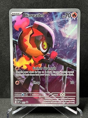 Charcadet 022 Holo Promo ME: Mega Evolution Promo Pokemon Near Mint