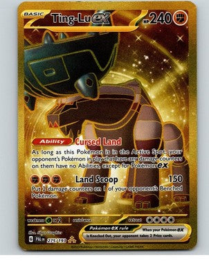 Ting-Lu ex 275/193 Hyper Rare Paldea Evolved Pokemon Holo Near Mint