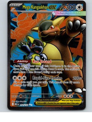Mega Kangaskhan ex 164/132 Ultra Rare Mega Evolution Pokemon Holo Near Mint