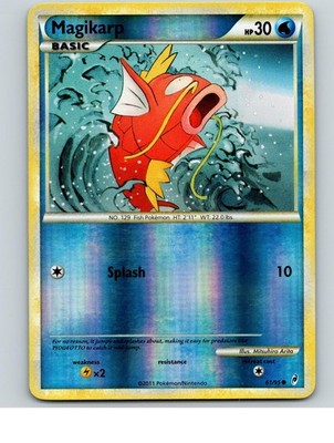 Magikarp 61/95 Common Call of Legends Pokemon Reverse Holo Near Mint