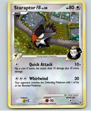 Staraptor FB 11/147 Holo Rare Supreme Victors Pokemon Near Mint