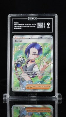 Perrin 209/167 Ultra Rare Twilight Masquerade Pokemon TAG 9 Mint