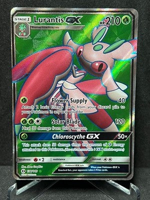 Lurantis GX (Full Art) 138/149 Holo Ultra Rare SM Base Set Pokemon Near Mint
