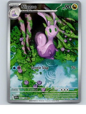 Sliggoo 095/086 Holo Illustration Rare Chaos Rising Pokemon Near Mint