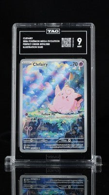 Clefairy 094/088 Illustration Rare Perfect Order Pokemon TAG 9 Mint