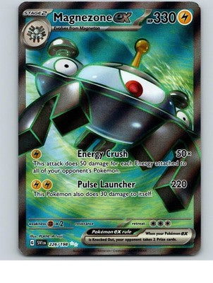 Magnezone ex 226/198 Ultra Rare Scarlet & Violet Pokemon Holo Near Mint