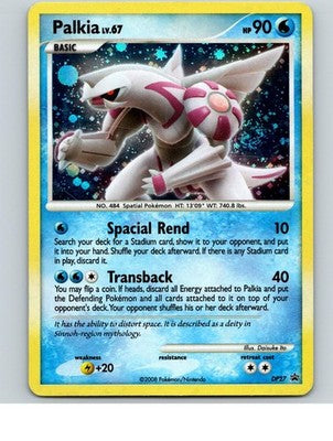 Palkia DP27 Holo Promo Diamond and Pearl Promos Pokemon Lightly Played