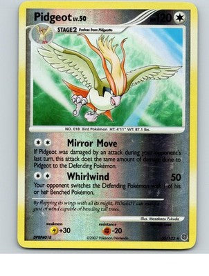 Pidgeot 35/132 Rare Secret Wonders Pokemon Reverse Holo Near Mint