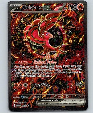 Oricorio ex 024 Holo Promo ME: Mega Evolution Promo Pokemon Near Mint