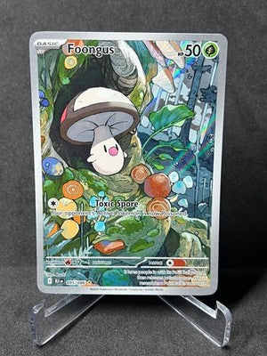 Foongus 095/086 Holo Illustration Rare Black Bolt Pokemon Near Mint