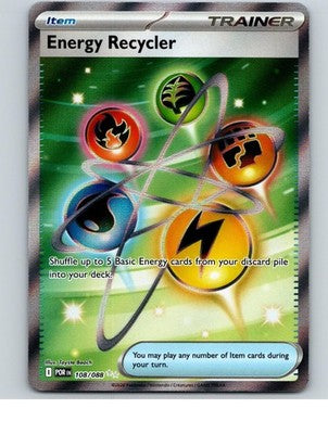 Energy Recycler 108/088 Ultra Rare Perfect Order Pokemon Holo Near Mint