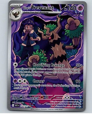 Hop's Trevenant 237/217 Illustration Rare Ascended Heroes Pokemon Holo Near Mint