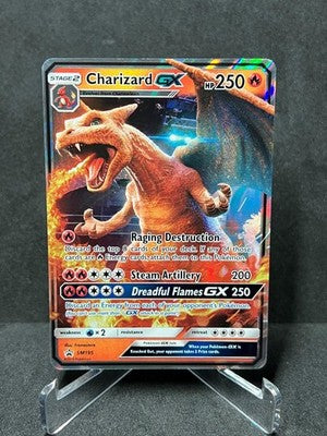 Charizard GX SM195 Holo Promo Sun & Moon Promo Pokemon Near Mint