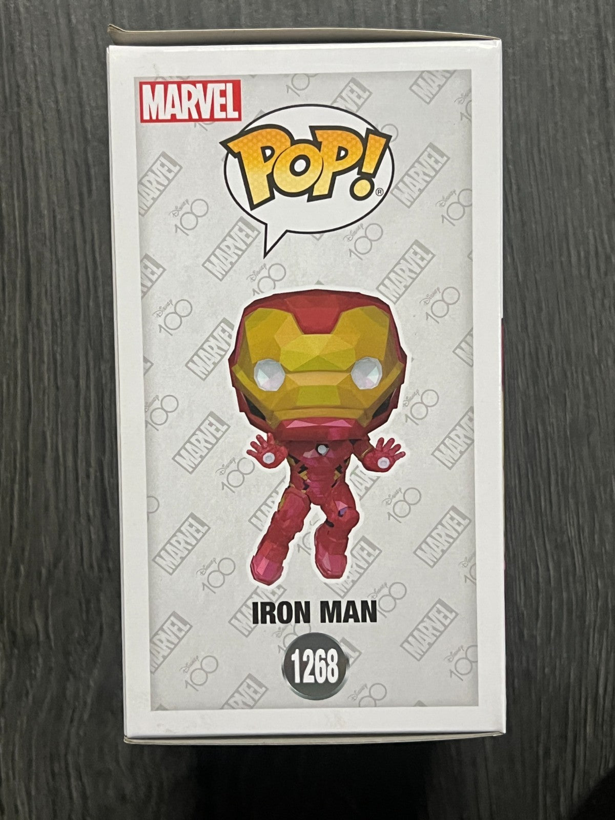 Funko Pop! Disney 100 Marvel #1268 Iron Man Funko Exclusive