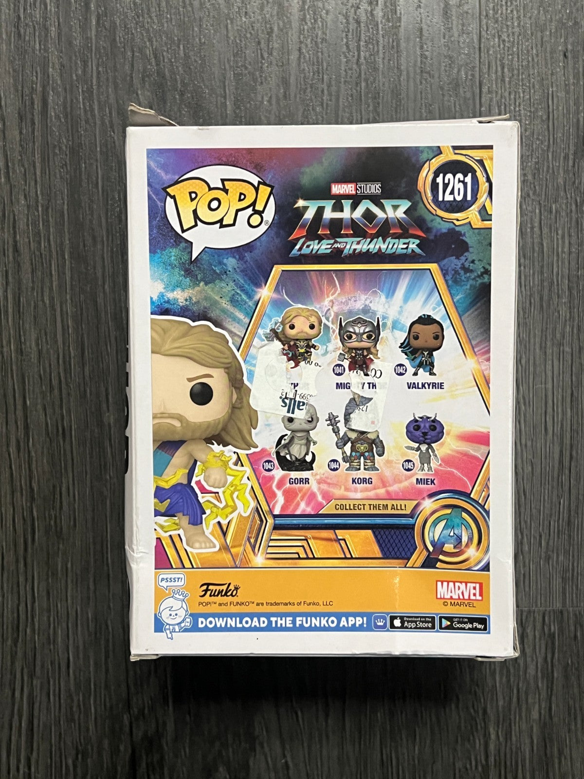 Funko Pop! Thor Love and Thunder Thor #1261 '23 Limited Editon