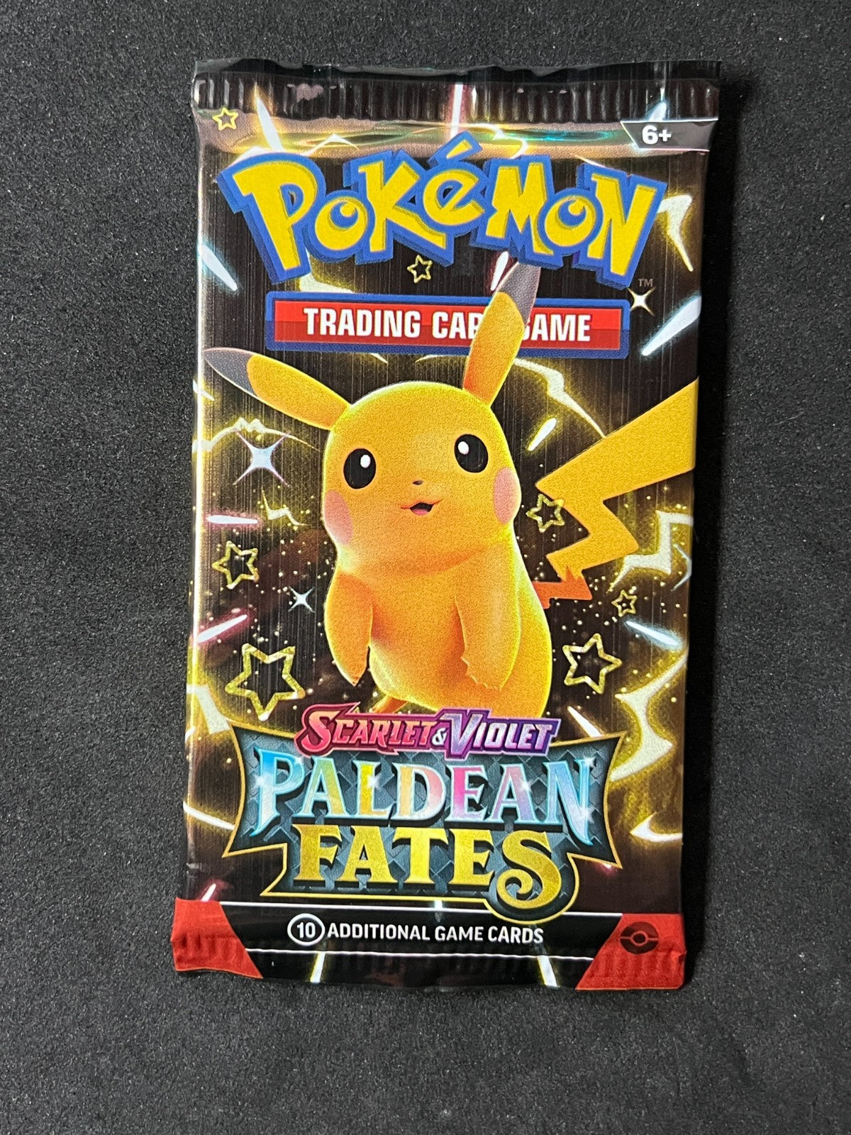 Pokemon Paldean Fates Single Booster Pack New Sealed (Artwork May Vary)
