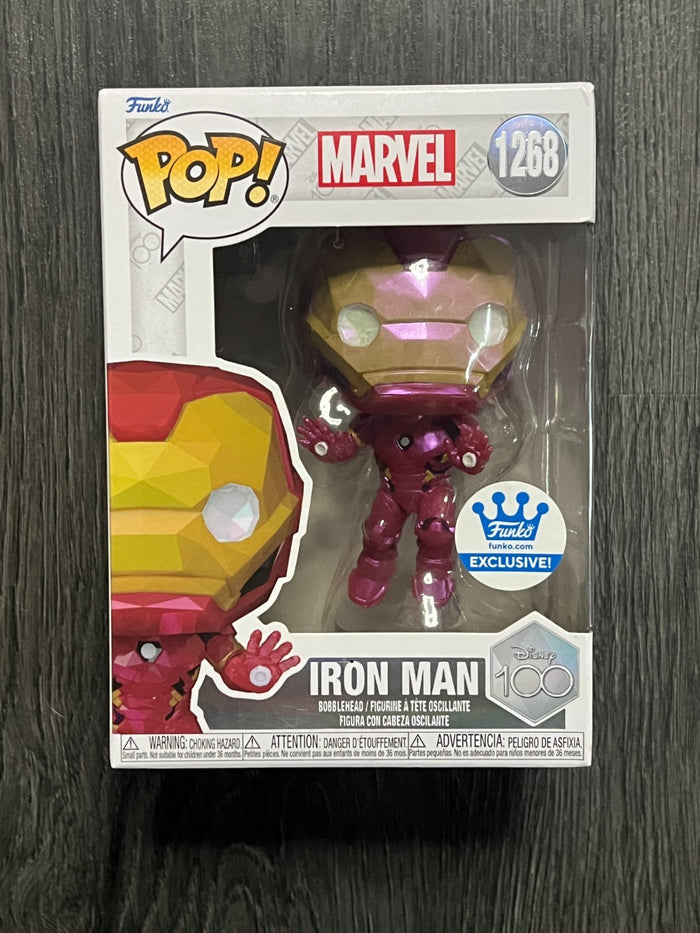 Funko Pop! Disney 100 Marvel #1268 Iron Man Funko Exclusive